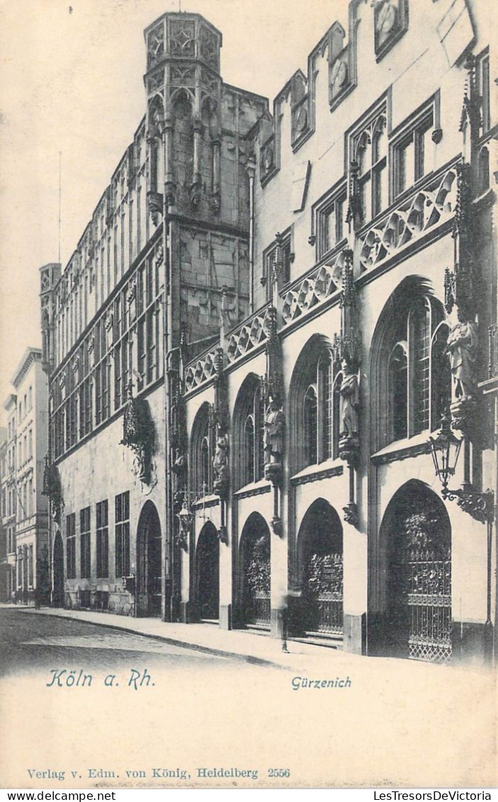 ALLEMAGNE - Koln A. Rh. - Gurzenich - Carte Postale Ancienne - Köln