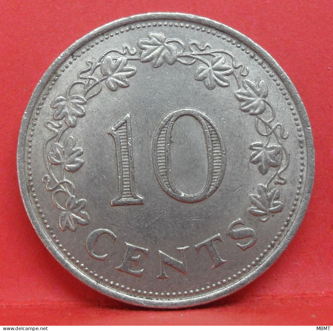 10 Cents 1972 - TTB - Pièce De Monnaie Malte - Article N°3686 - Malta