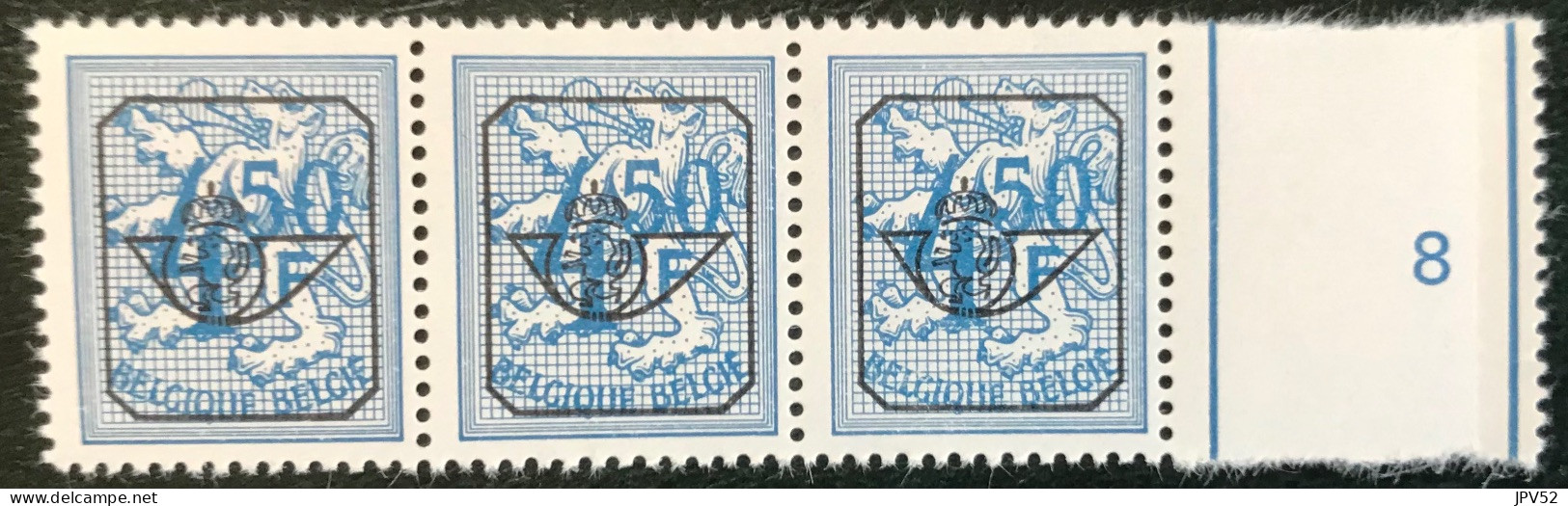 België - Belgique - C12/43 - 1977 - MNH - Michel 1797V - Cijfer Op Leeuw - Sobreimpresos 1951-80 (Chifras Sobre El Leon)