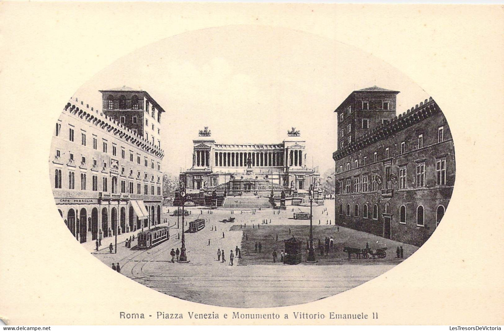 ITALIE - Roma - Piazza Venezia E Monumento A Vittorio Emanuele II - Carte Postale Ancienne - Lugares Y Plazas