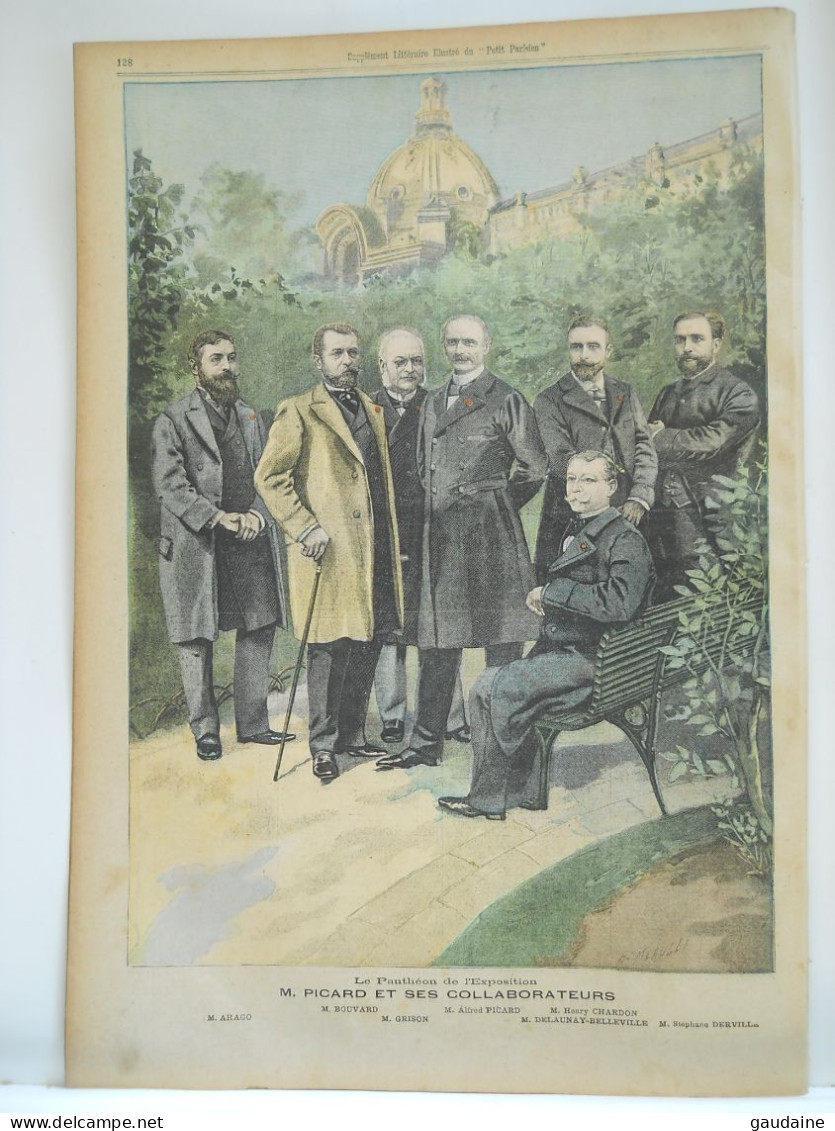 LE PETIT PARISIEN N°585 – 22 AVRIL 1900 – MORT DU COLONEL VILLEBOIS-MAREUIL - TRANSVAAL - EXPOSITION 1900 - Le Petit Parisien