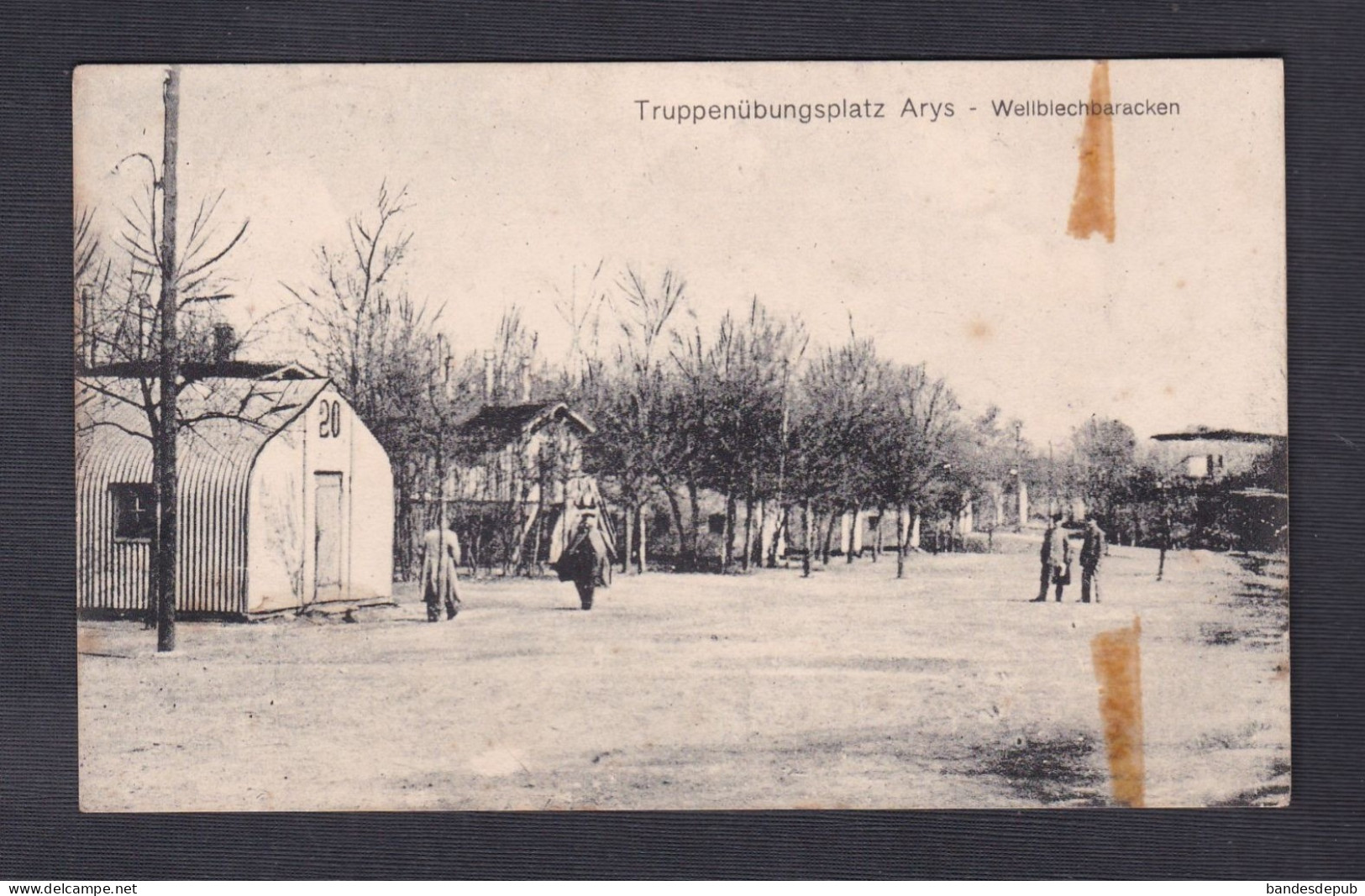 Kazakhstan Russland Arys Арыс Truppenubungsplatz Wellblechbaracken ( Feldpost 8. Komp. Inf. Regt. 445   56635) - Kazajstán