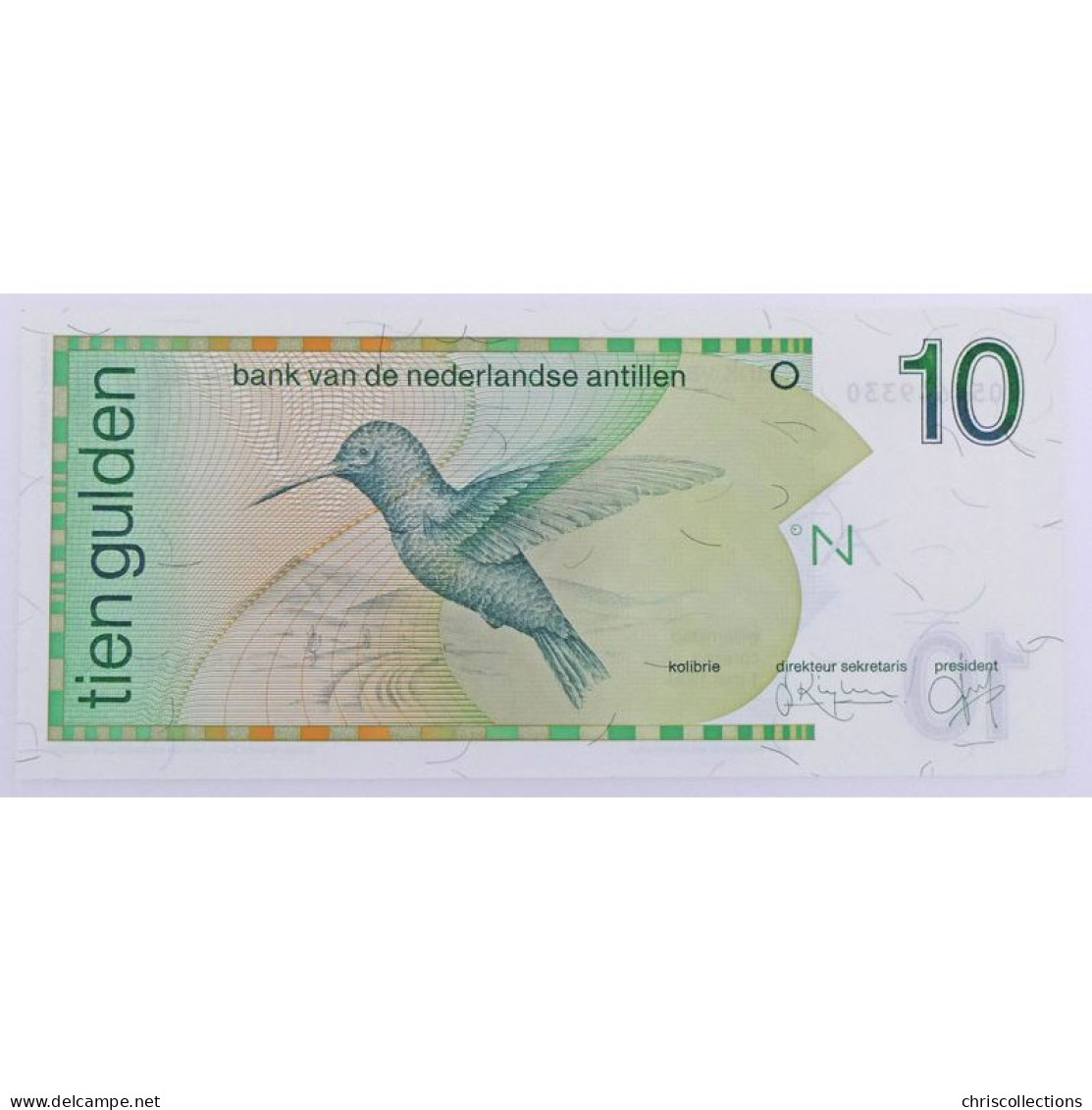 Antilles Néerlandaises, 10 Gulden 1994, 2056469330, Pick: 23, UNC - Belice