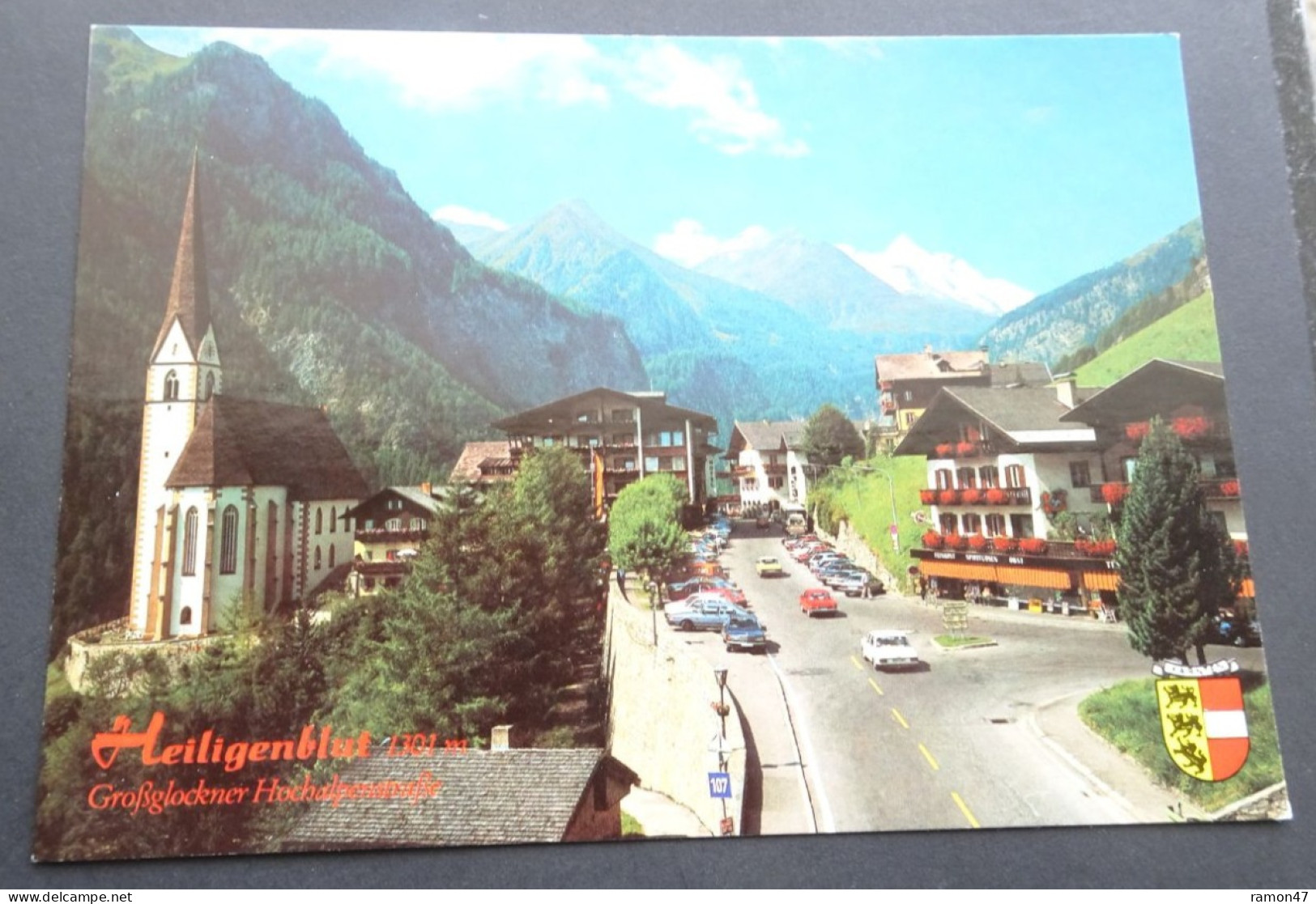 Heiligenblut 1301 M, Grossglockner Hochalpenstrasse - Schönes Ferienland Kärnten - Dina Mariner, Lienz - # F 343 - Heiligenblut