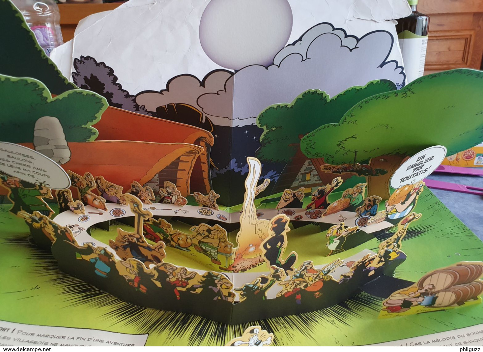 LIVRE ASTERIX LE POP-UP LES BAGARRES Ed du Chene 2015