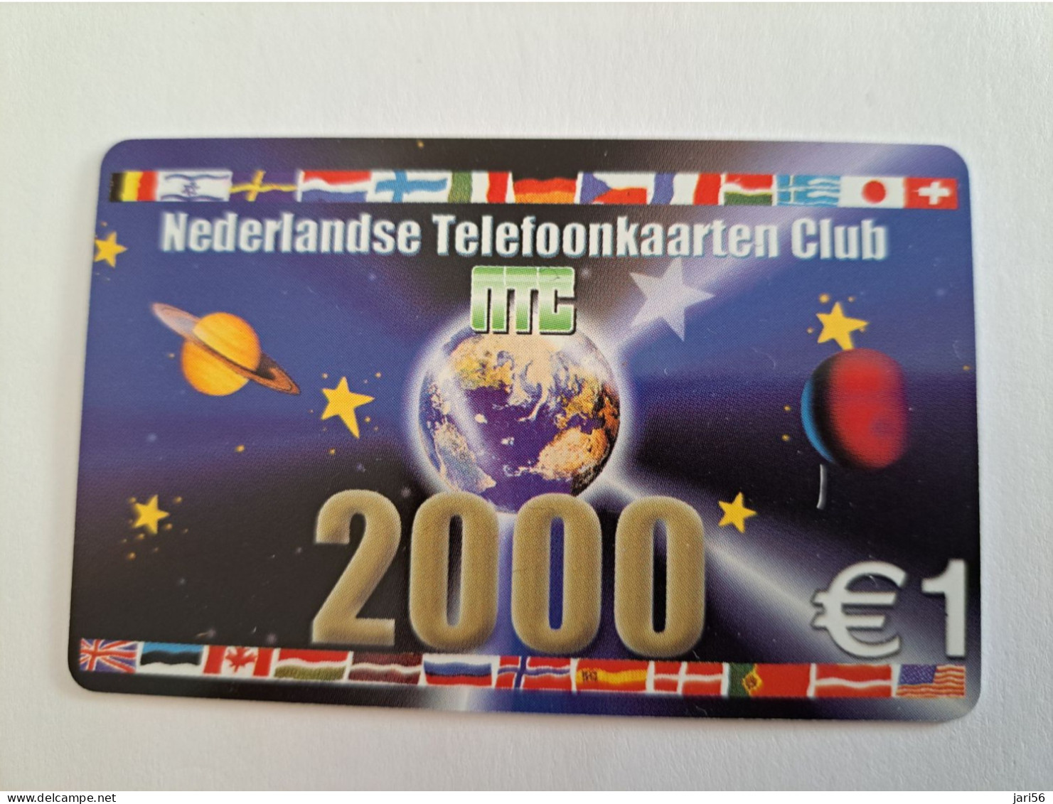 NETHERLANDS /  PREPAID/ NTC CLUB/ MEMBERCARD 2000/  €  1,-   - MINT  CARD  ** 13947** - Openbaar