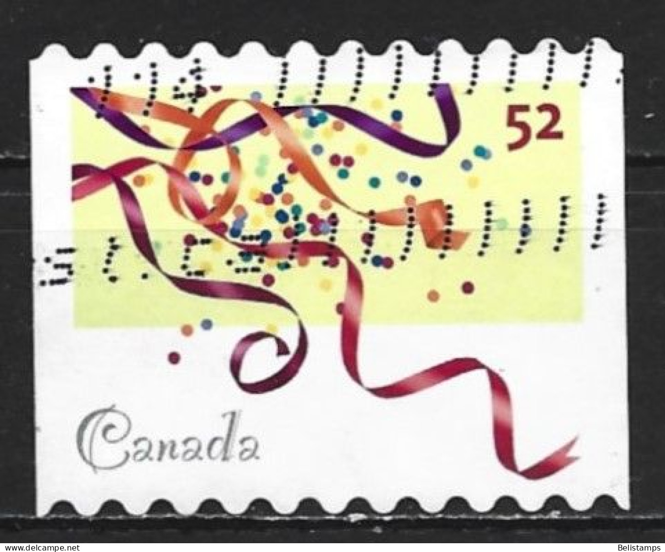 Canada 2007. Scott #2203 (U) Confetti And Streamers  *Complete Issue* - Oblitérés