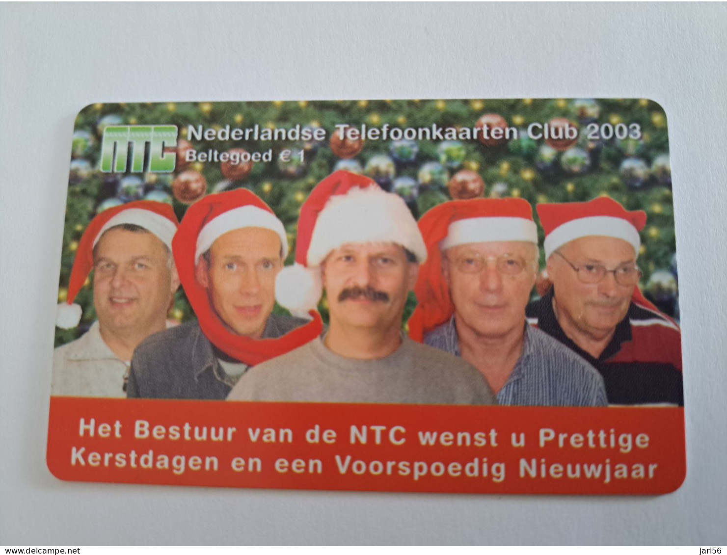 NETHERLANDS /  PREPAID/ NTC CLUB/ MEMBERCARD 2003/  €  1,-   - MINT  CARD  ** 13949** - Publiques