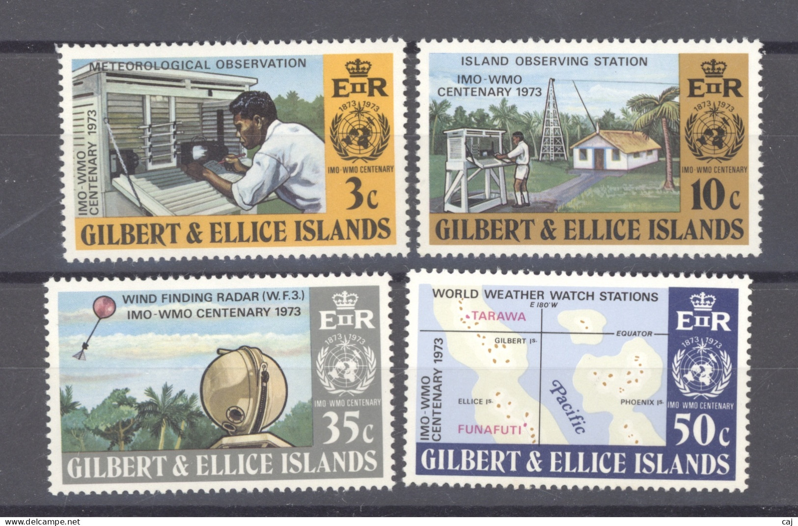 Gilbert & Ellice  :  Yv  213-16  **  OMM - Altri - Oceania