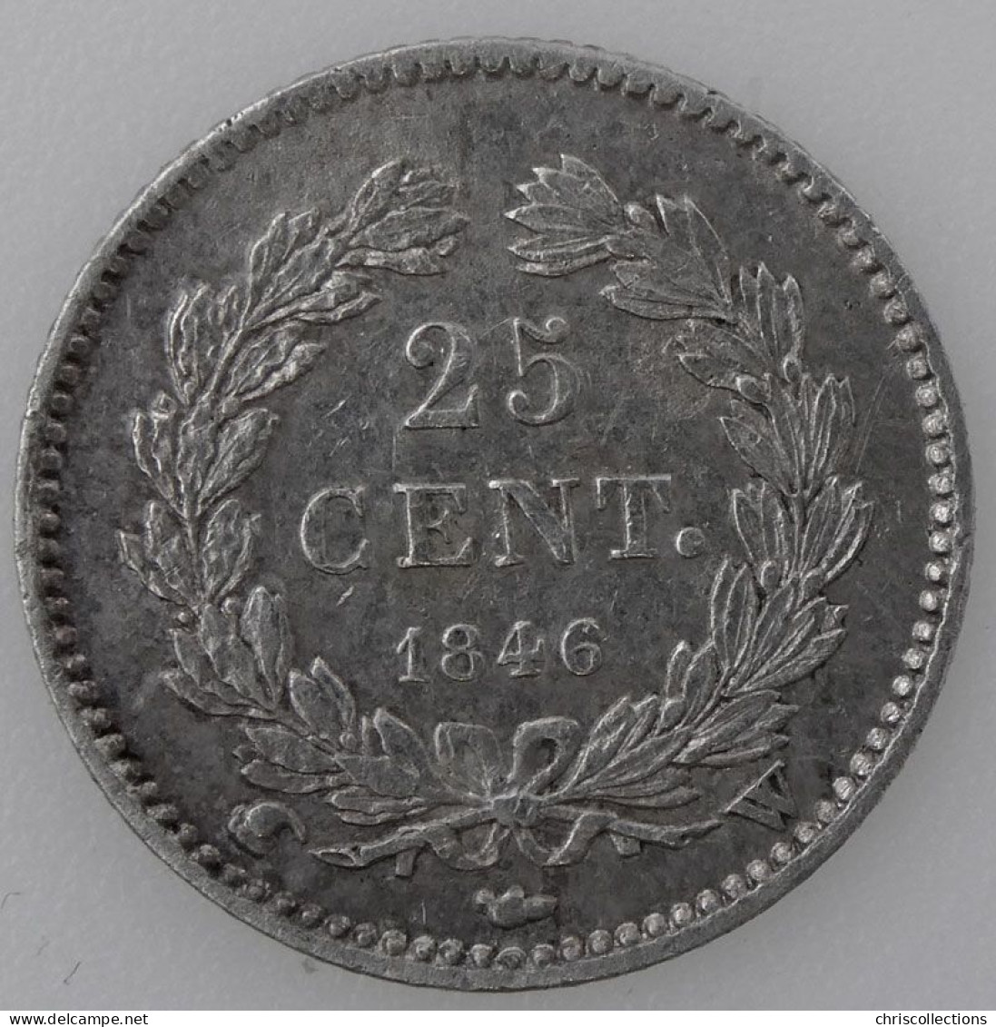 FRANCE - LOUIS PHILIPPE I - 25 Centimes 1846W - TTB  -- Gad. : 357 - 25 Centimes