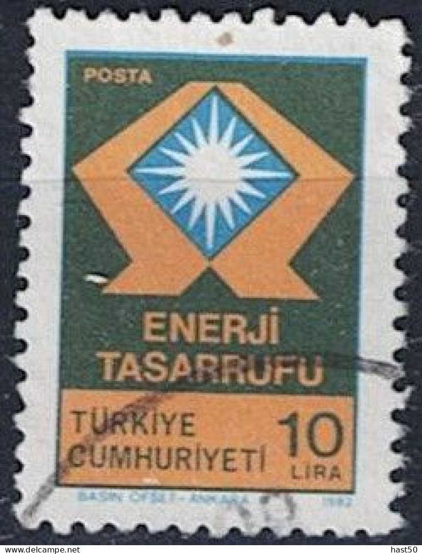 Türkei Turkey Turquie - Energiesparen (MiNr: 2589) 1982 - Gest. Used Obl - Oblitérés