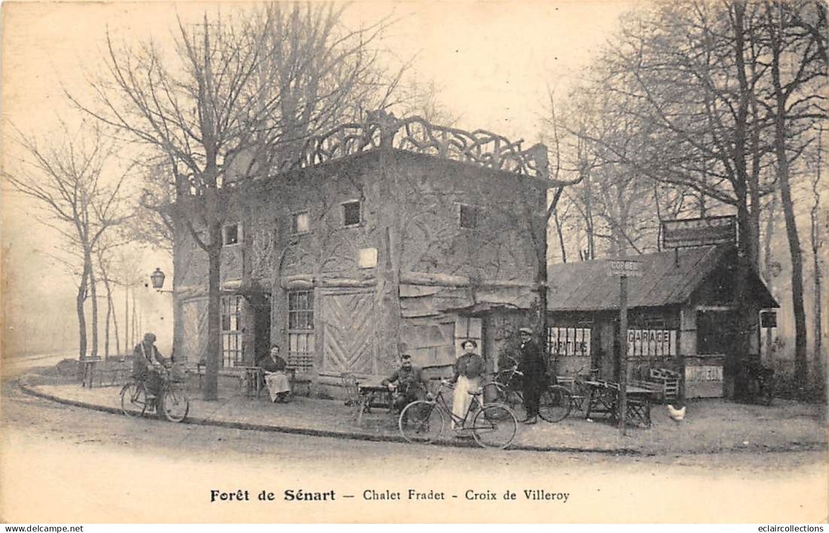 Brunoy            91          Forêt De Sénard .Chalet Fradet Croix De Villeroi    (voir Scan) - Brunoy