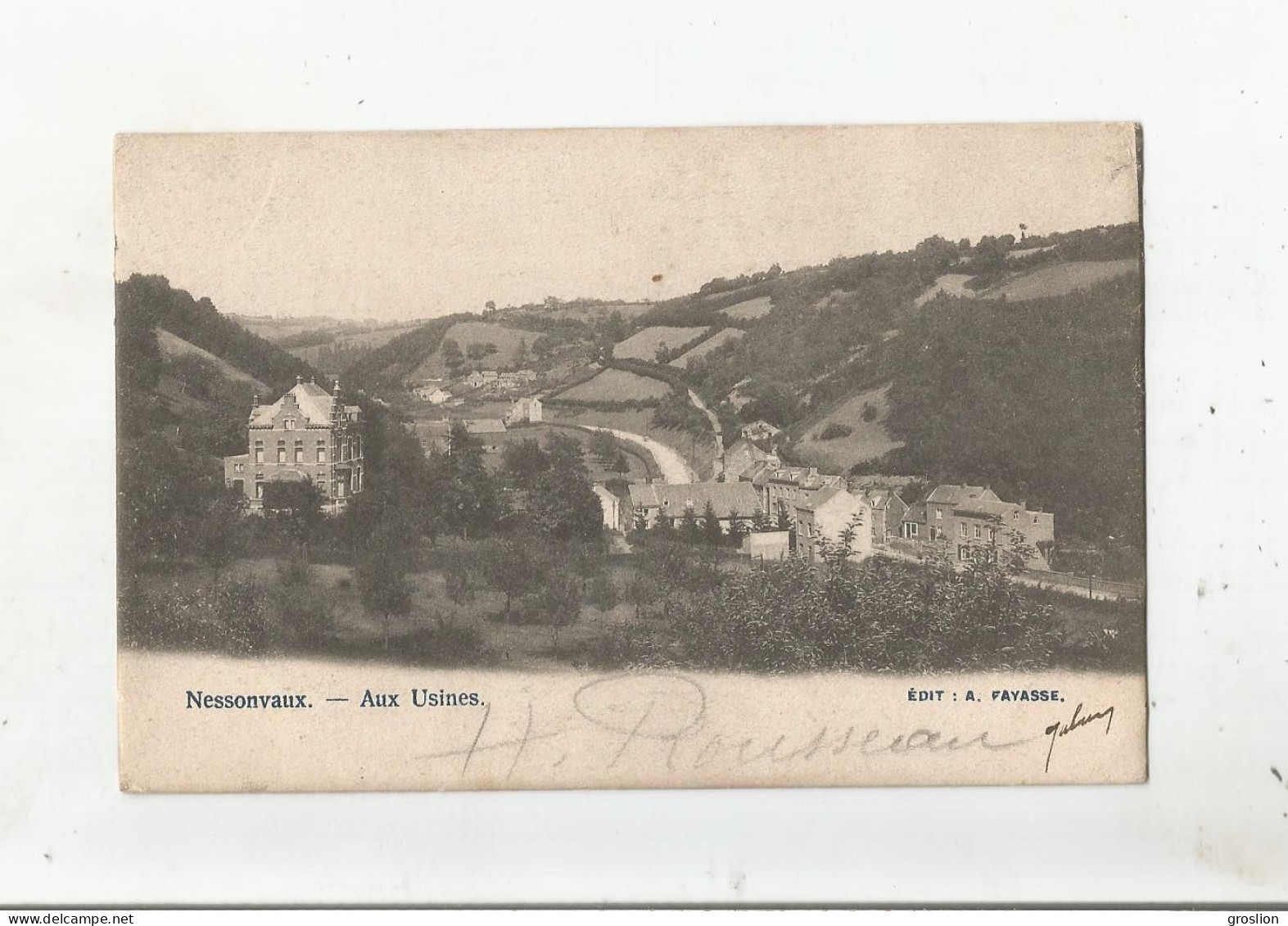 NESSONVAUX AUX USINES 1903 - Trooz