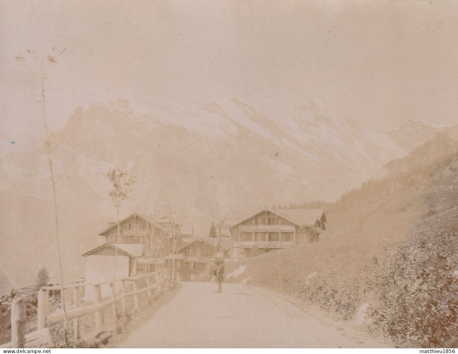 Photo Vers 1898 MURREN - Une Vue (A249) - Mürren