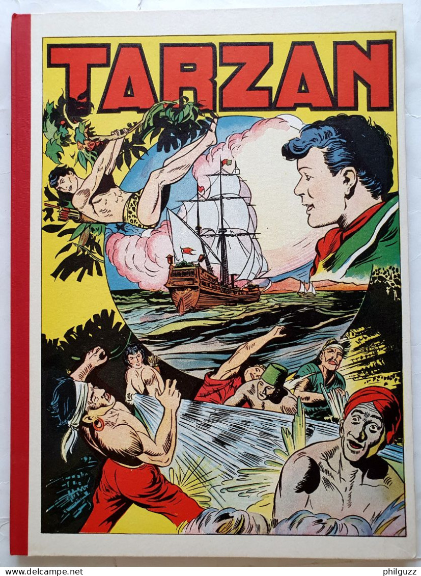 BD RECUEIL Album Périodique TARZAN Nouvelle Série N° 1 ( 1 à 12 ) 1953 - Tarzan