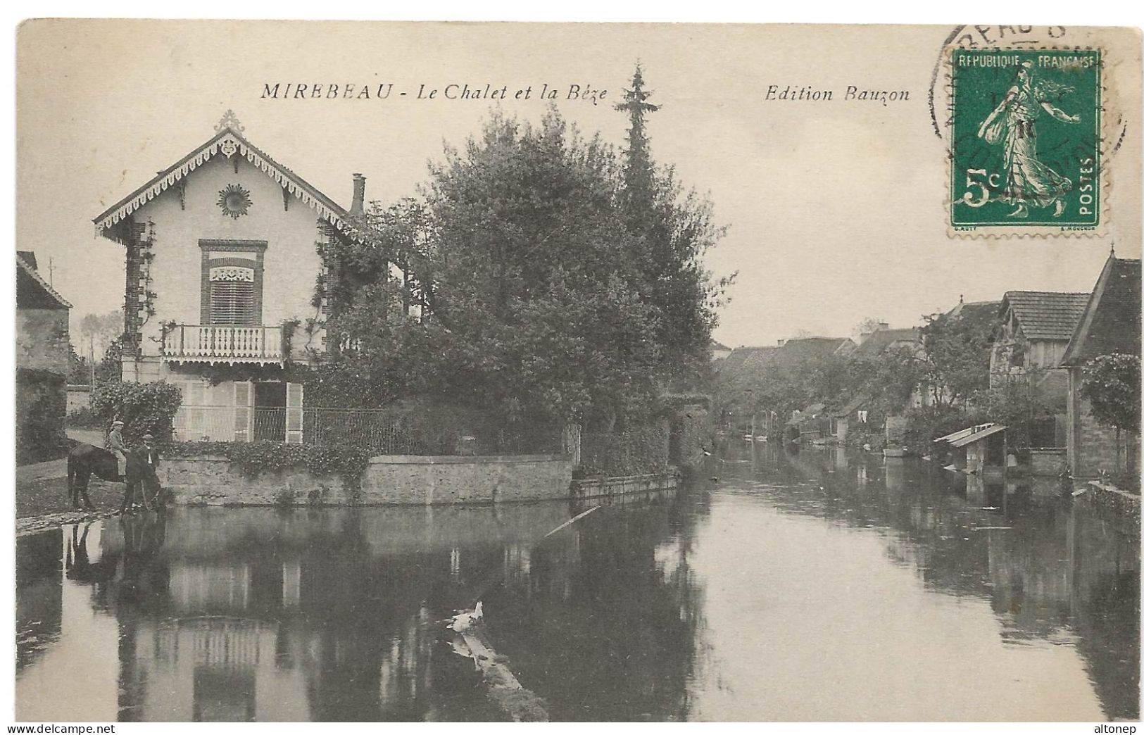 Mirebeau : Le Chalet Et La Bèze (Edition Bauzon) - Mirebeau