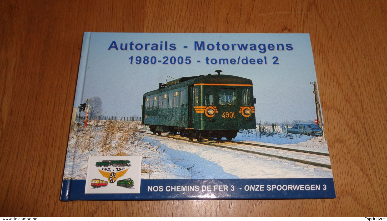 NOS CHEMINS DE FER 3 AUTORAILS MOTORWAGENS T2 1980 2005 Chemins De Fer Belge TEE Rame Autorail Picasso SNCF - Railway & Tramway