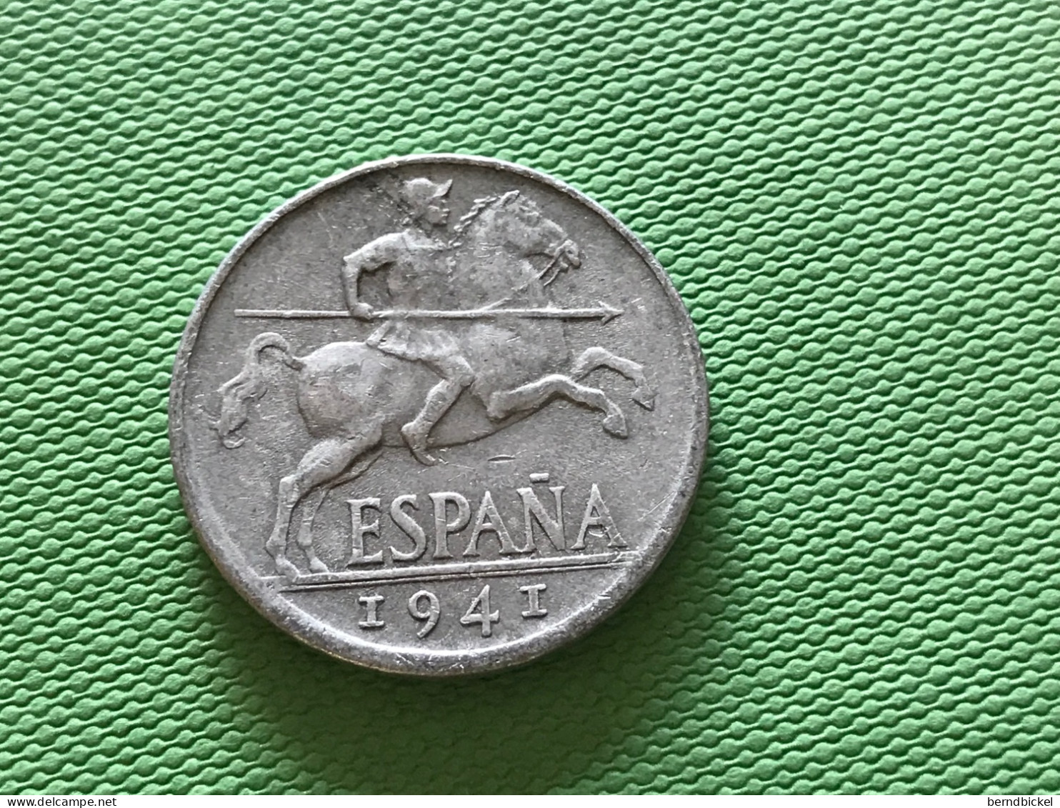 Münzen Münze Umlaufmünze Spanien 10 Centimos 1941 "Plus" - 10 Centimos