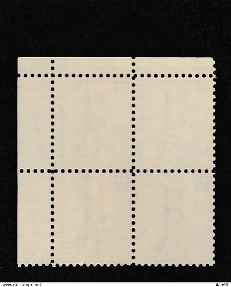Sc#1610, 1-dollar Light 0f Liberty Theme 1979 Americana Issue, Plate # Block Of 4 US Stamps - Números De Placas