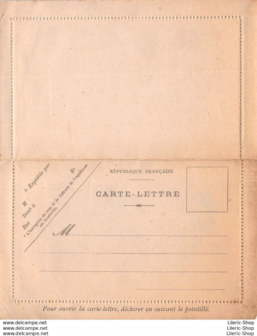 Carte-lettre Double 1er Avril  ± 1900 Illustration Et Propos Médisants Anonymes - Caran D'Ache ? - 1° Aprile (pesce Di Aprile)