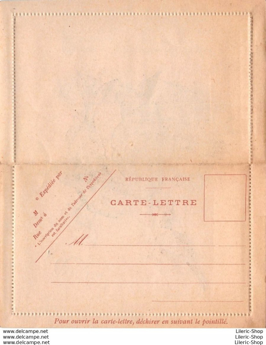 Carte-lettre Double 1er Avril  ± 1900 Illustration Et Propos Médisants Anonymes - Caran D'Ache ? - 1° Aprile (pesce Di Aprile)