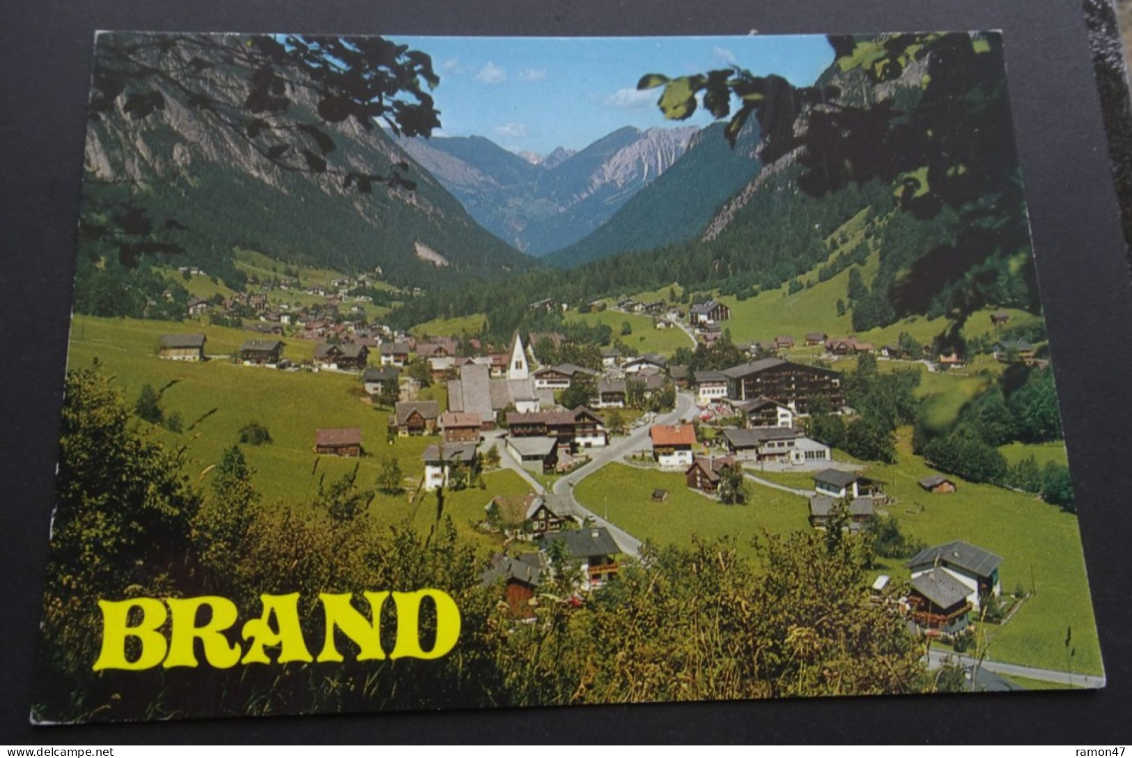 Brand 1050 M Im Brandnertal - Farbaufnahme Und Verlag Foto Branz, Lustenau - # 2372 - Brandertal