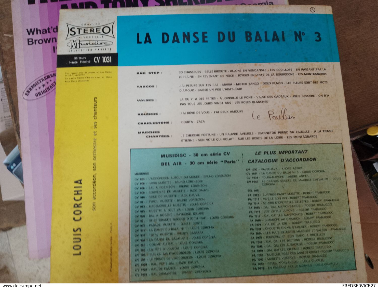 123 //  LA DANSE DU BALAI N°3 / LOUIS CORCHIA - Compilaties