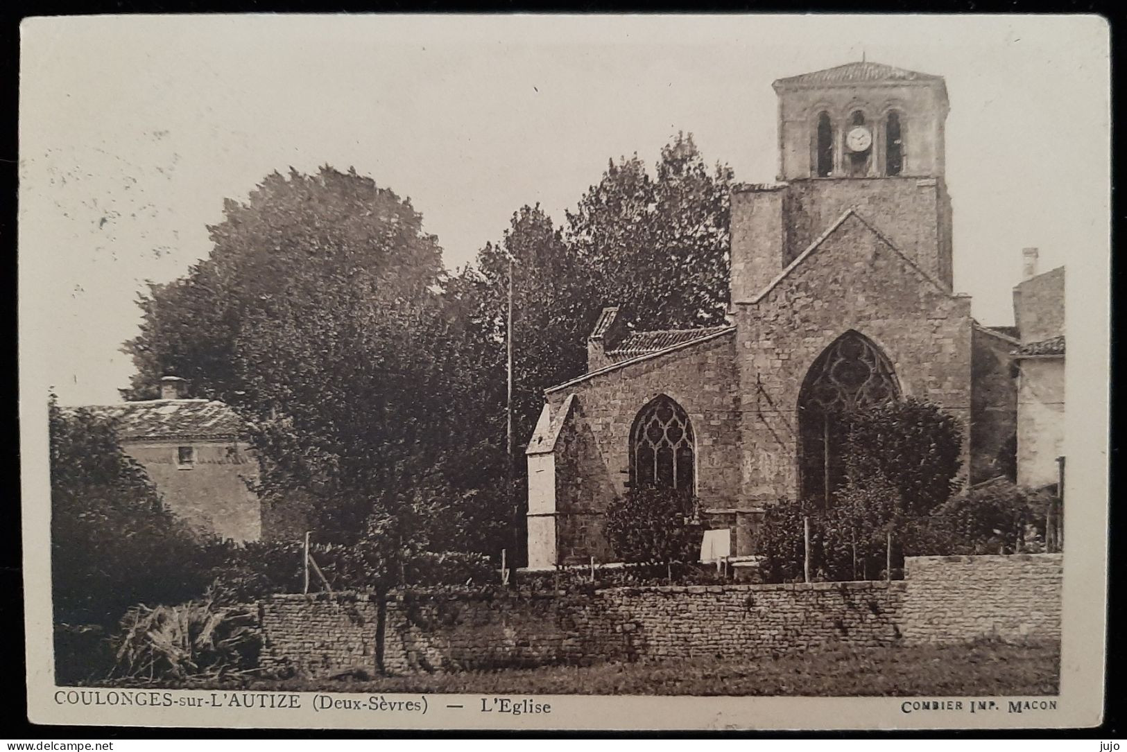 79 - COULONGES Sur L'AUTIZE  (Deux Sèvres) - L'Eglise - Coulonges-sur-l'Autize