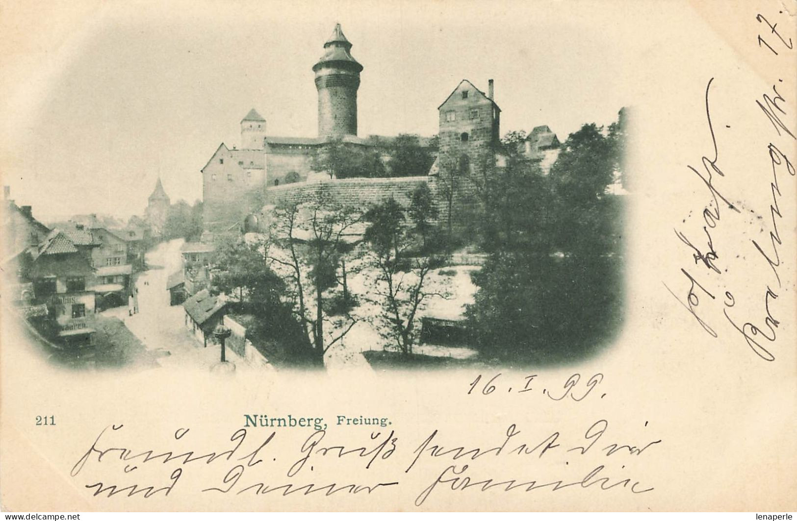 C5656 NURNBERG FREIUNG - Neuburg