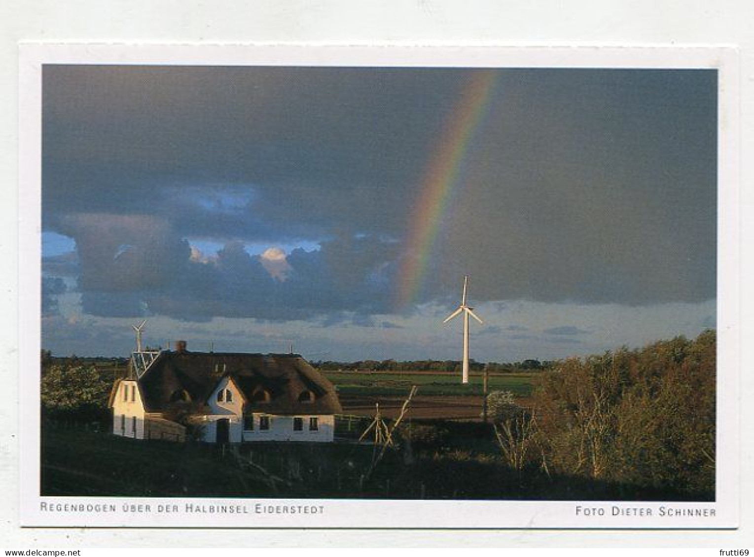 AK 145349 GERMANY - Regenbogen über Der Halbinsel Eiderstedt - Nordfriesland