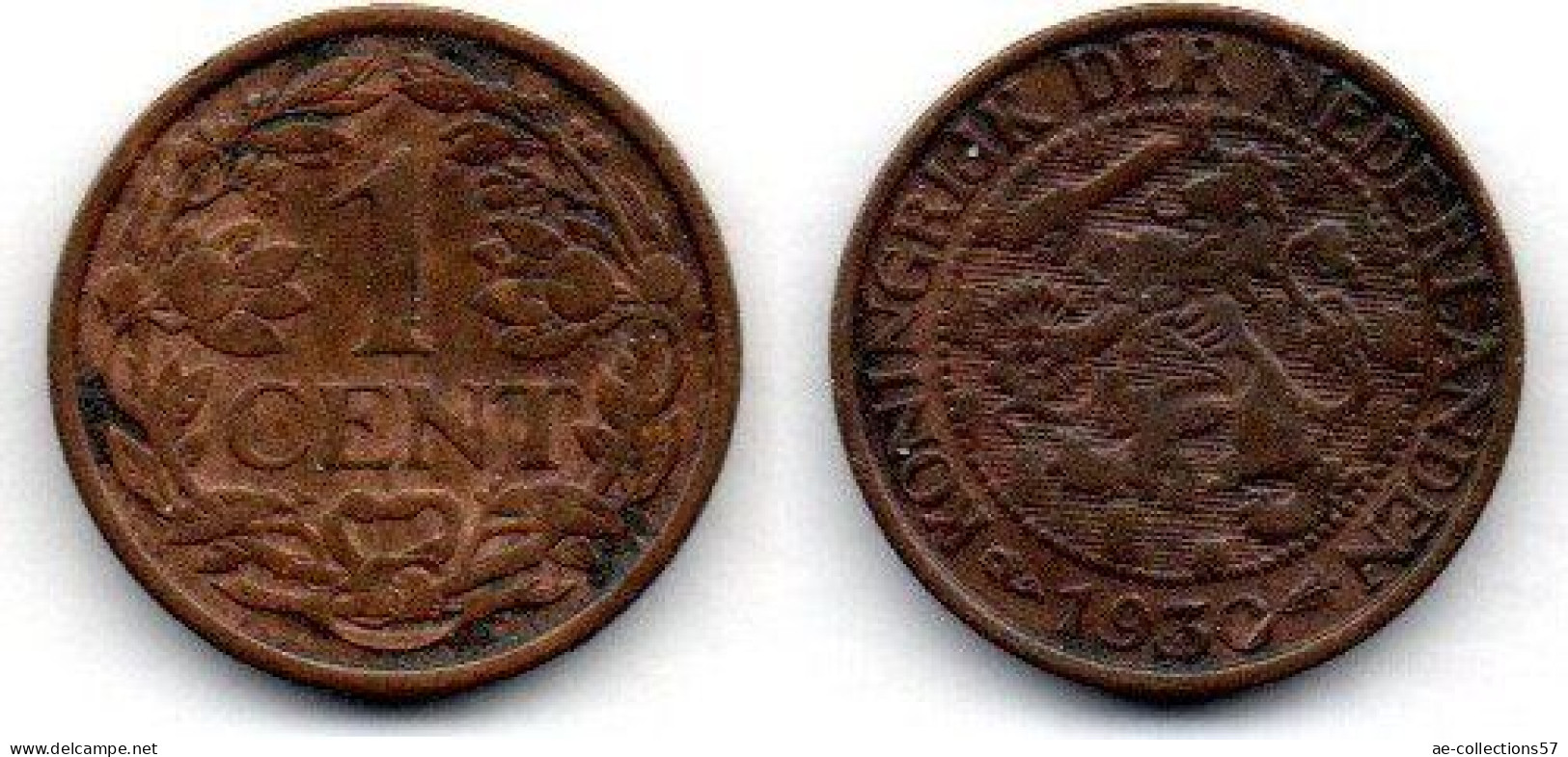 MA 23660 / Pays Bas - Netherlands - Niederlande 1 Cent 1930 TTB - 25 Cent