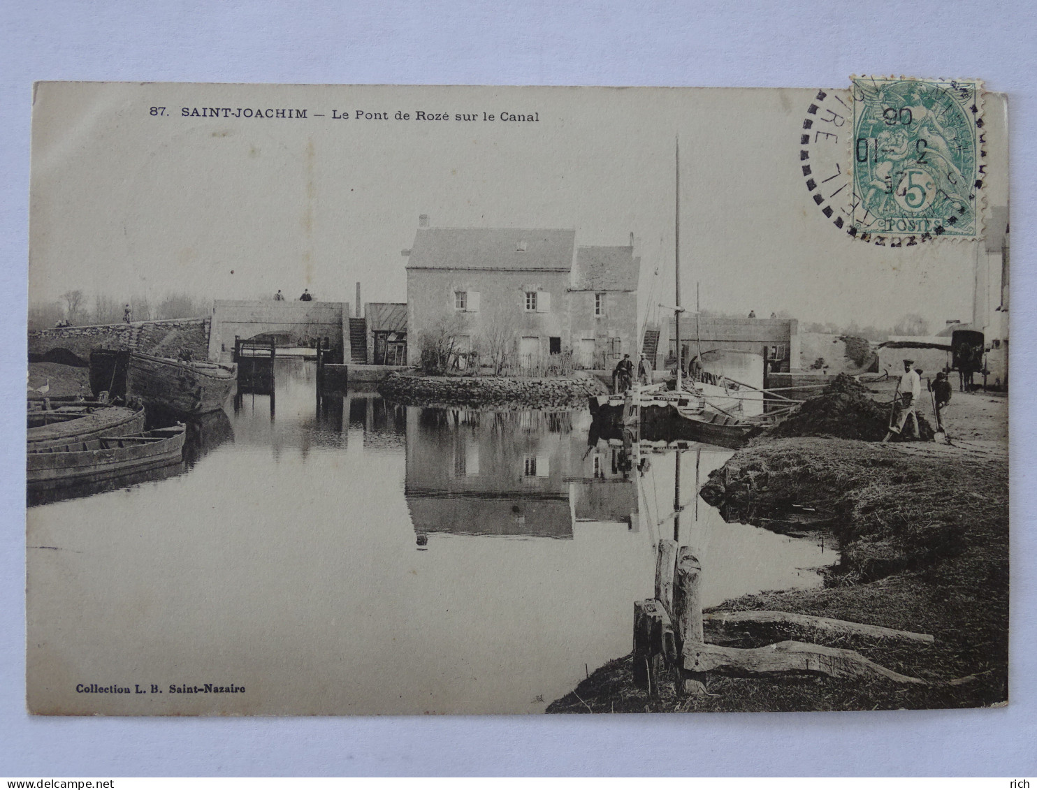 CPA 44 Loire Atlantique - Saint Joachim - Le Pont De Rozé Sur Le Canal - Saint-Joachim