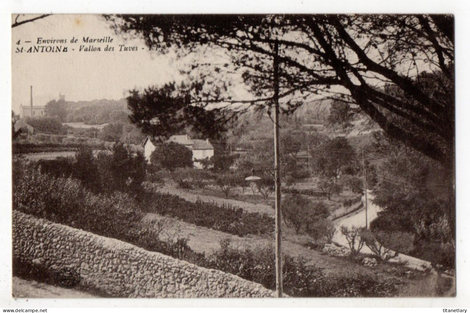 MARSEILLE 15 ème - 13 - Bouches Du Rhône - Saint ANTOINE - Vallon Des Tuves - Nordbezirke, Le Merlan, Saint-Antoine