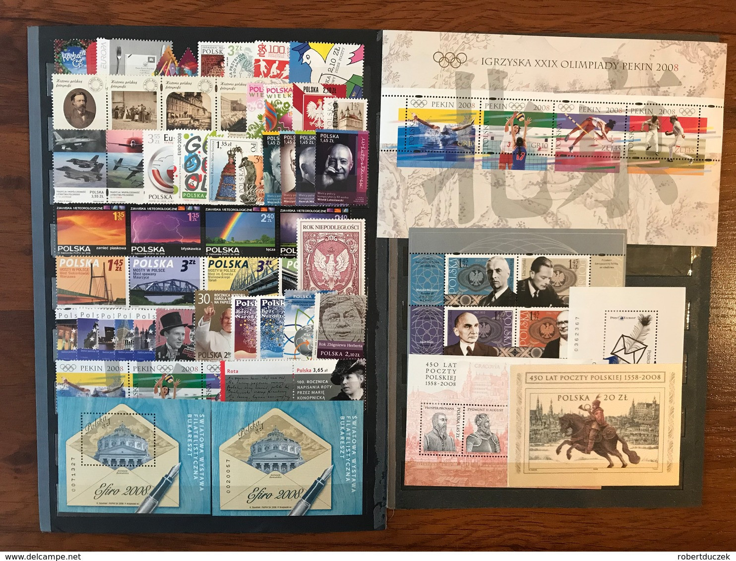 Poland 2008. Complete Year Set. 51 Stamps And 7 Souvenir Sheets/ MNH - Ganze Jahrgänge