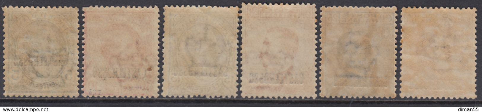 ITALIA - CASTELROSSO N.1-5+9 - Cv 315 Euro - Gomma Integra - MNH** - Castelrosso