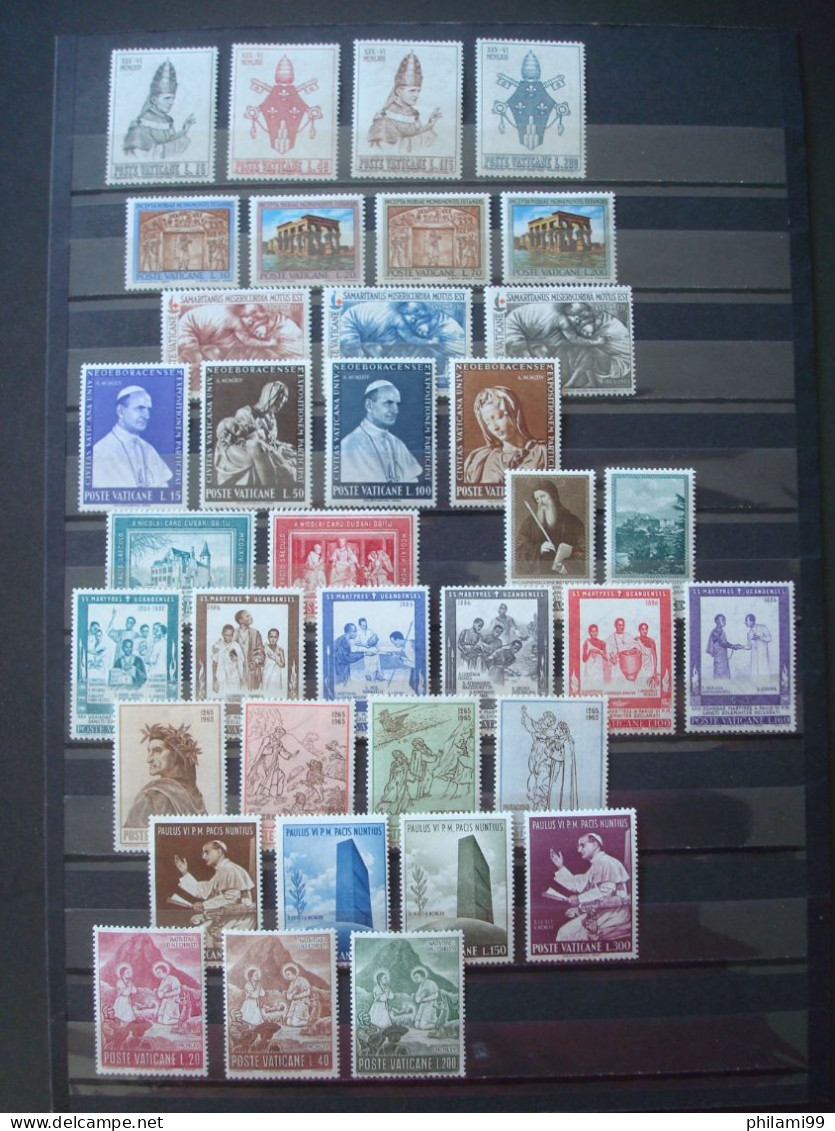 VATICAN MNH** 1963-1971 / 3 SCANS - Sammlungen