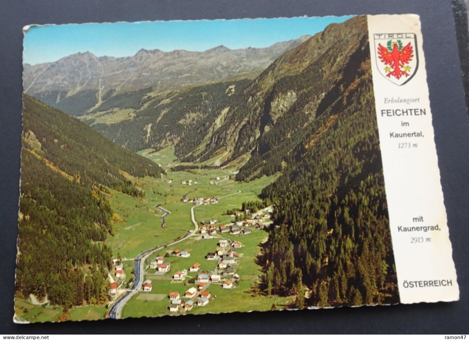Feichten Im Kaunertal Mit Kaunergrad - Alpine Luftbild Innsbruck - # FÖ 58953 - Kaunertal