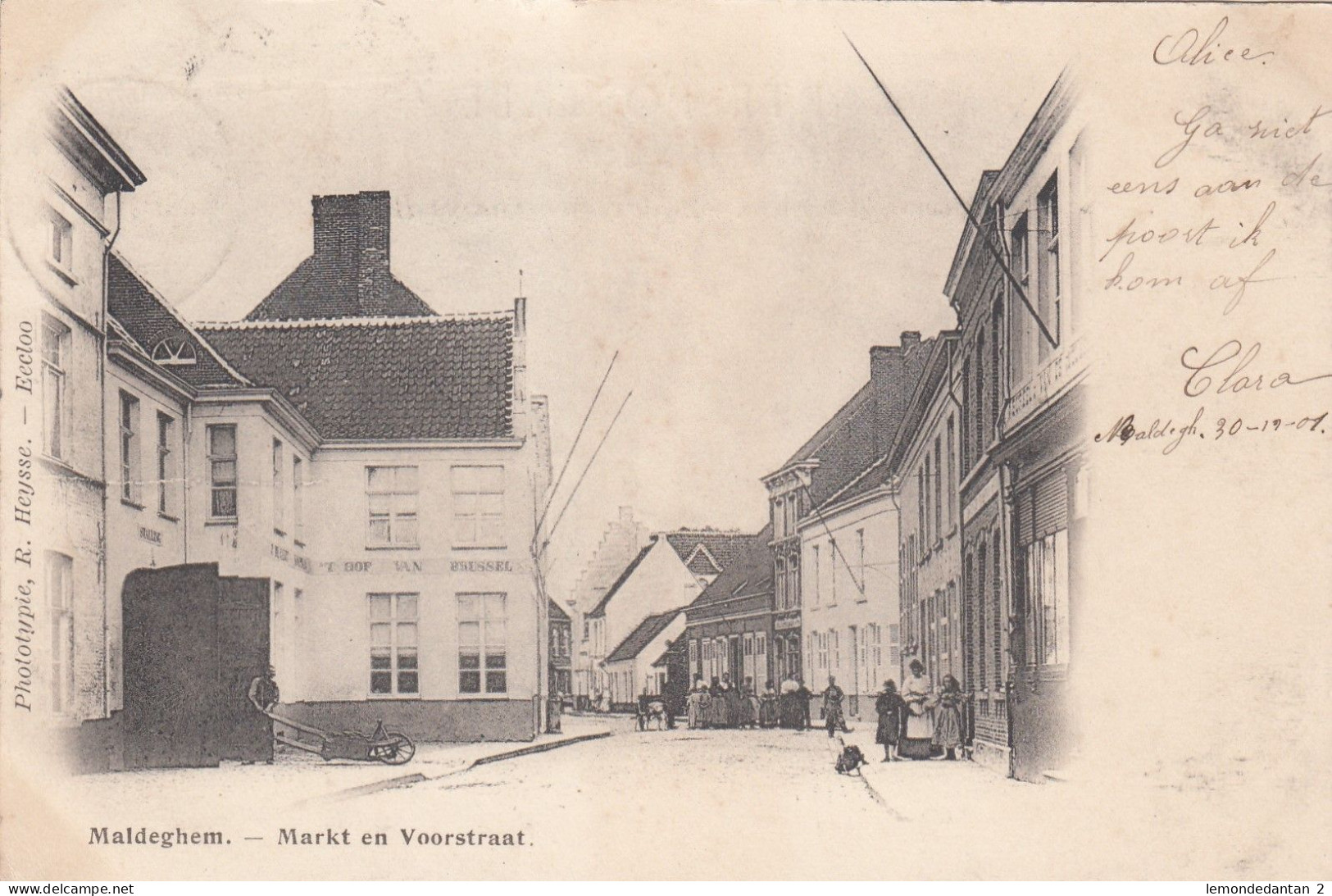 Maldegem - Maldeghem - Markt En Voorstraat - Maldegem