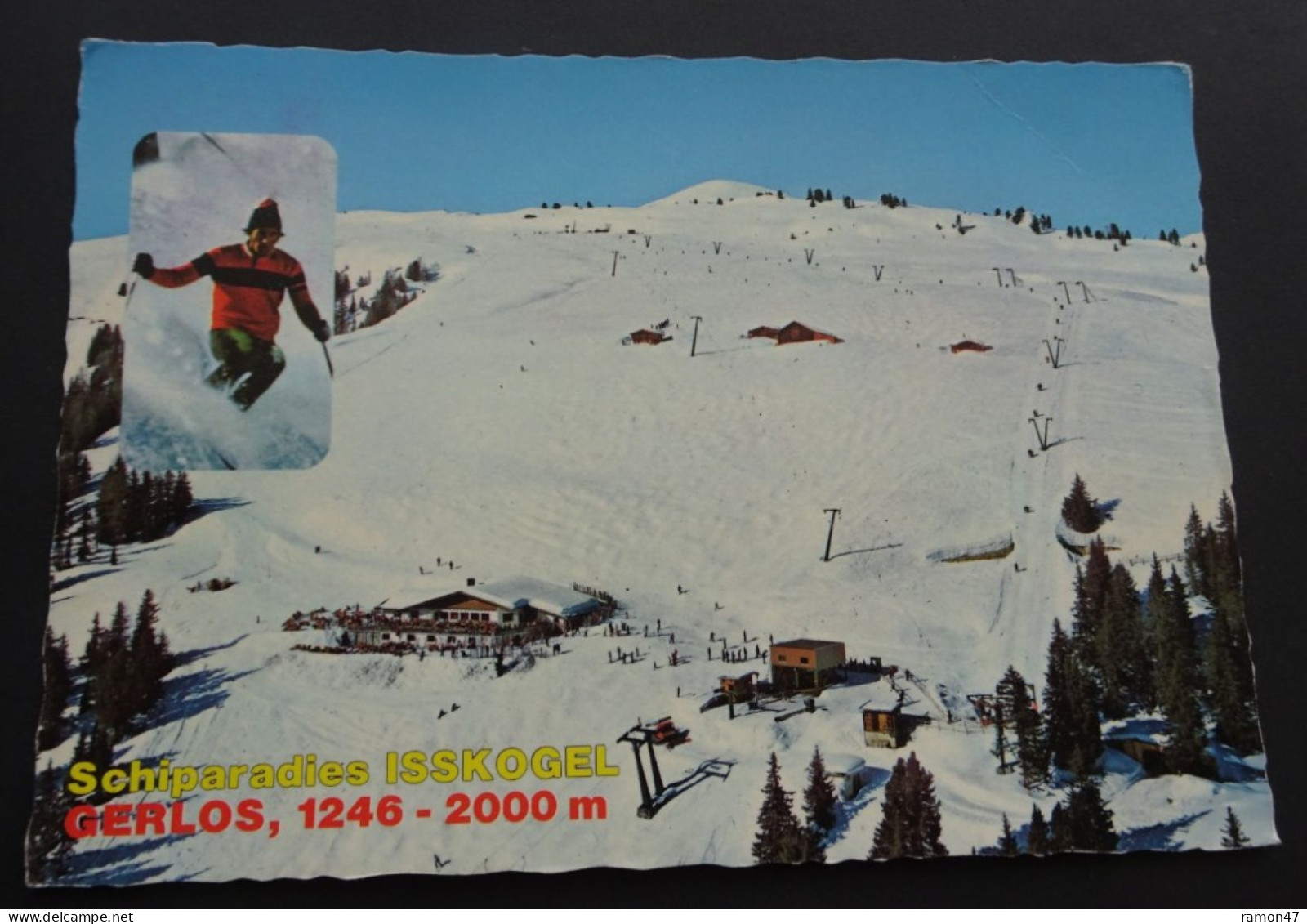 Gerlos 1246-2000 M - Schiparadies Isskogel - Grossschlepplifte - Alpine Luftbild, Innsbruck - # FÖ 64748 - Gerlos