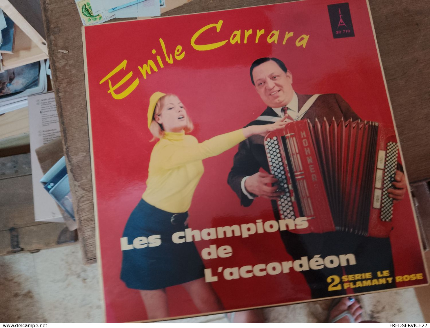 123 //  LES CHAMPIONS DE L'ACCORDEON / EMILE CARRARA - Instrumentaal