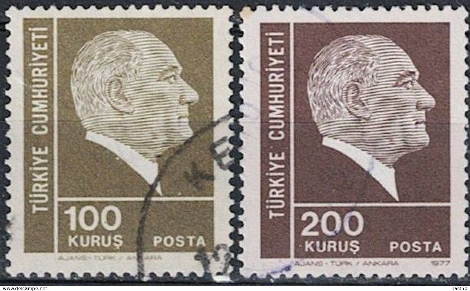 Türkei Turkey Turquie - Atatürk (MiNr: 2418/9) 1979 - Gest. Used Obl - Usati