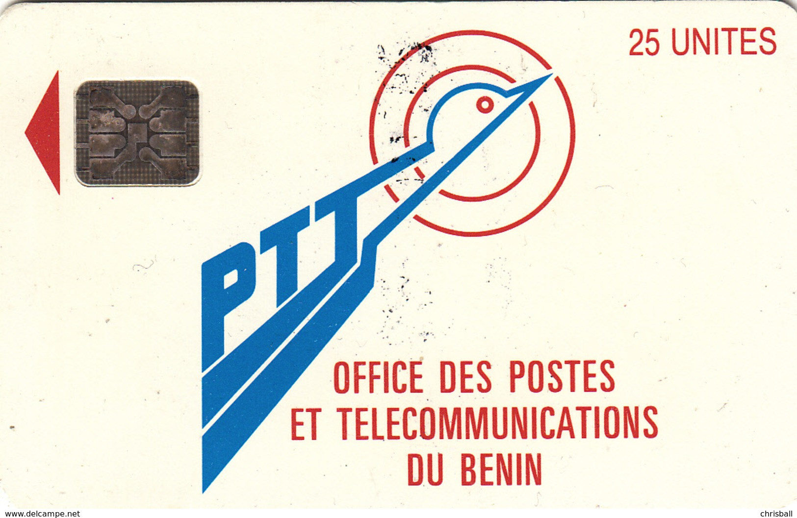 Benin 25unit  Phonecard - Superb Used (Serial C321xxxxx) - Bénin
