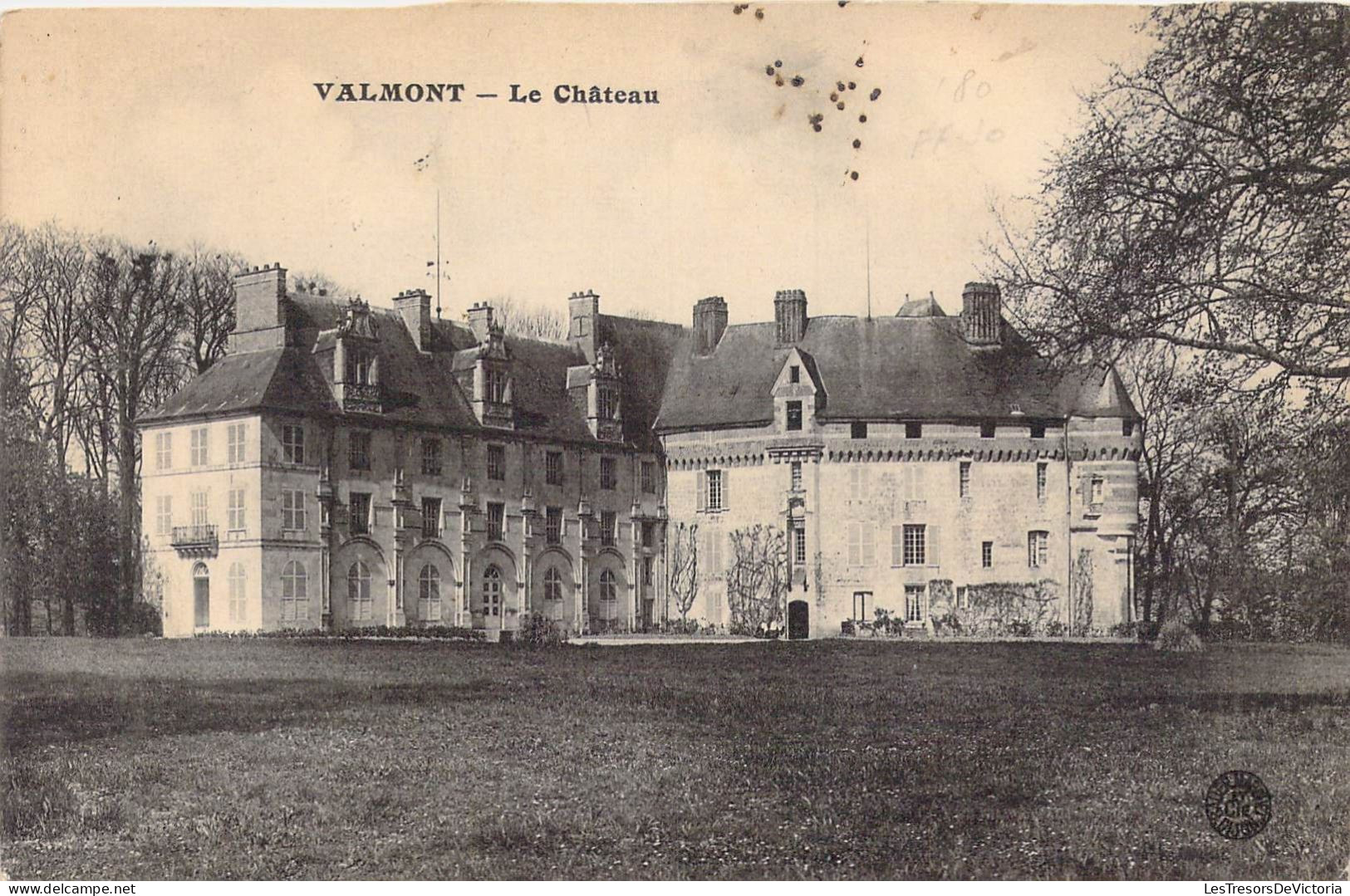 FRANCE - 76 - Valmont - Le Château - Carte Postale Ancienne - Valmont