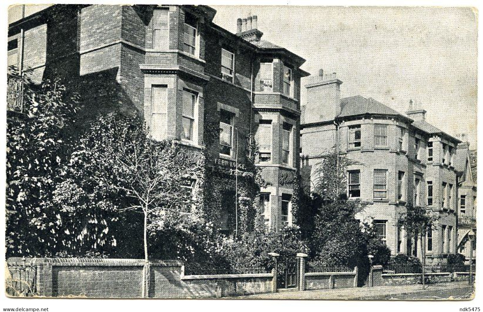 BOURNEMOUTH : FERN LODGE BOARDING HOUSE, ST. MICHAEL'S ROAD / LEE, BRANDON ROAD - Bournemouth (until 1972)