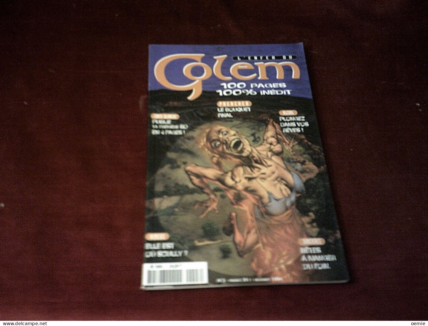 L'ENFER DU GOLEM   N° 3   100 PAGES  100% INEDIT - Colecciones Completas