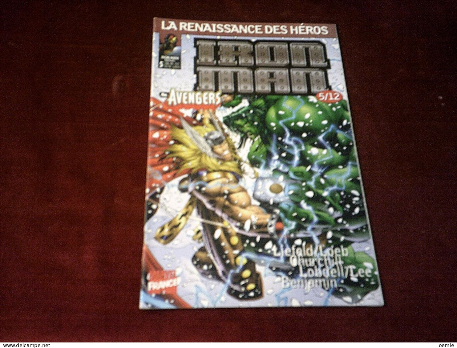 LA RENAISANCE DES HEROS  IRON MAN  AVENGERS N° 5 - Colecciones Completas