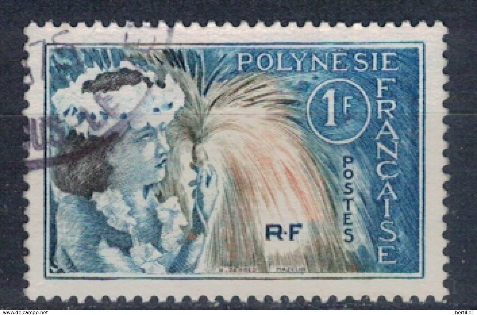 POLYNESIE FRANCAISE             N°  YVERT  27 ( 3 )    OBLITERE    ( OB 11/ 31 ) - Used Stamps