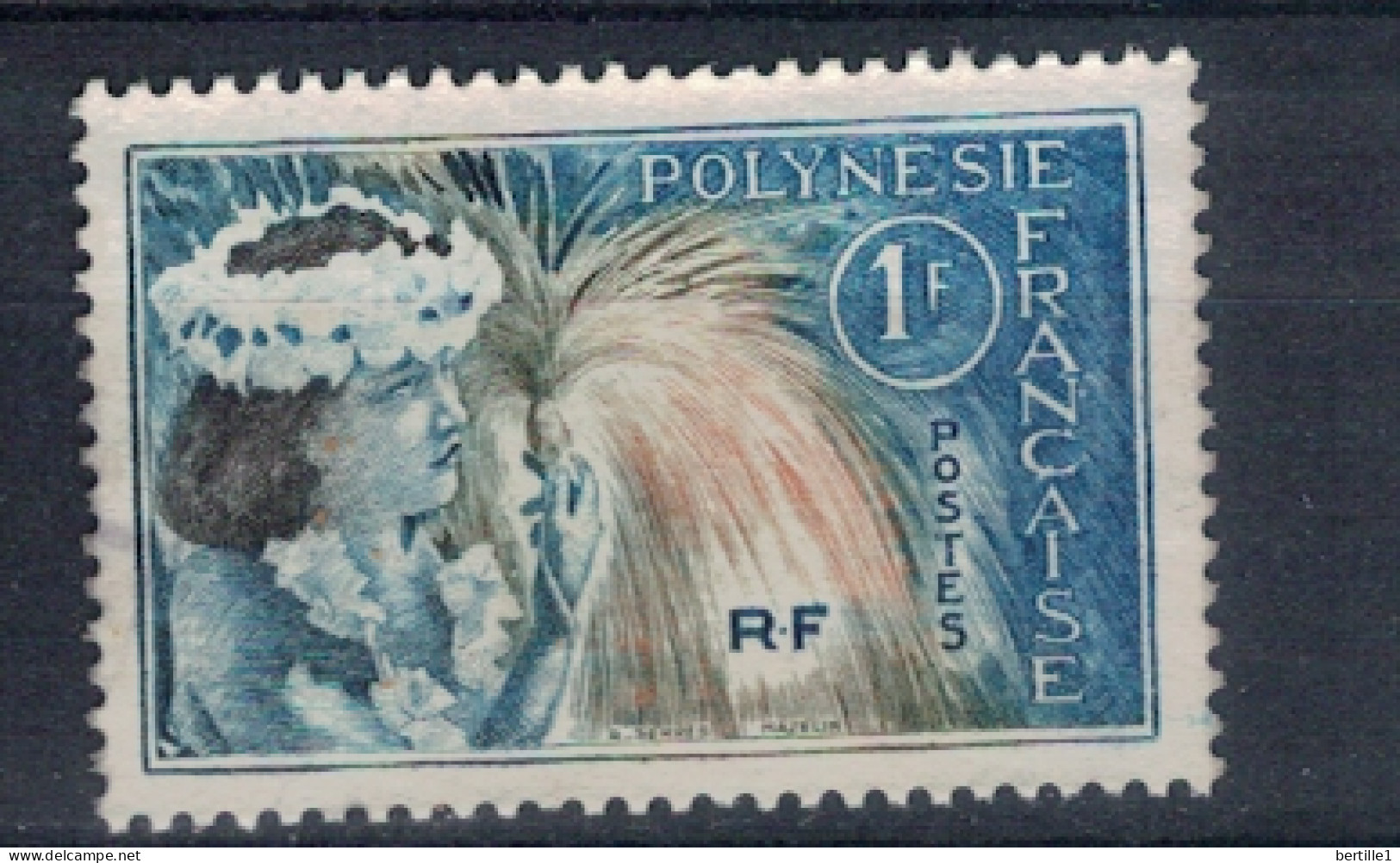 POLYNESIE FRANCAISE             N°  YVERT  27 ( 7 )    OBLITERE    ( OB 11/ 31 ) - Gebraucht