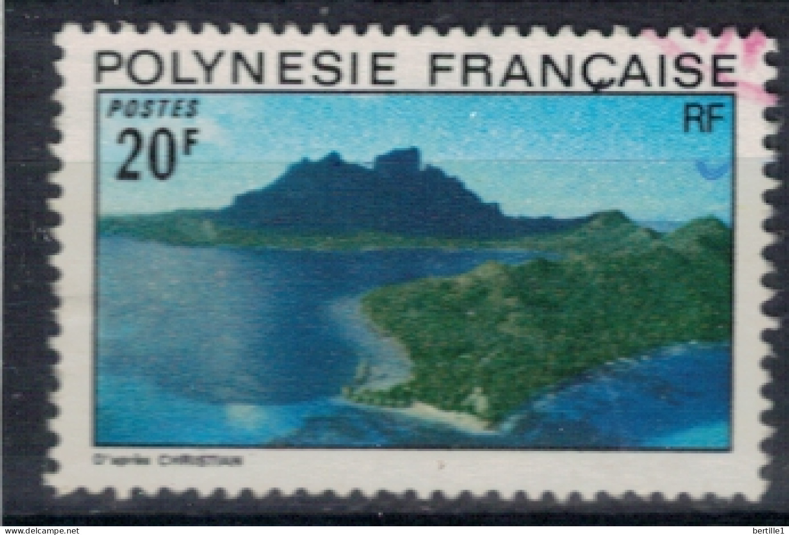 POLYNESIE FRANCAISE             N°  YVERT  102  ( 3 )  OBLITERE    ( OB 11/ 32 ) - Gebruikt