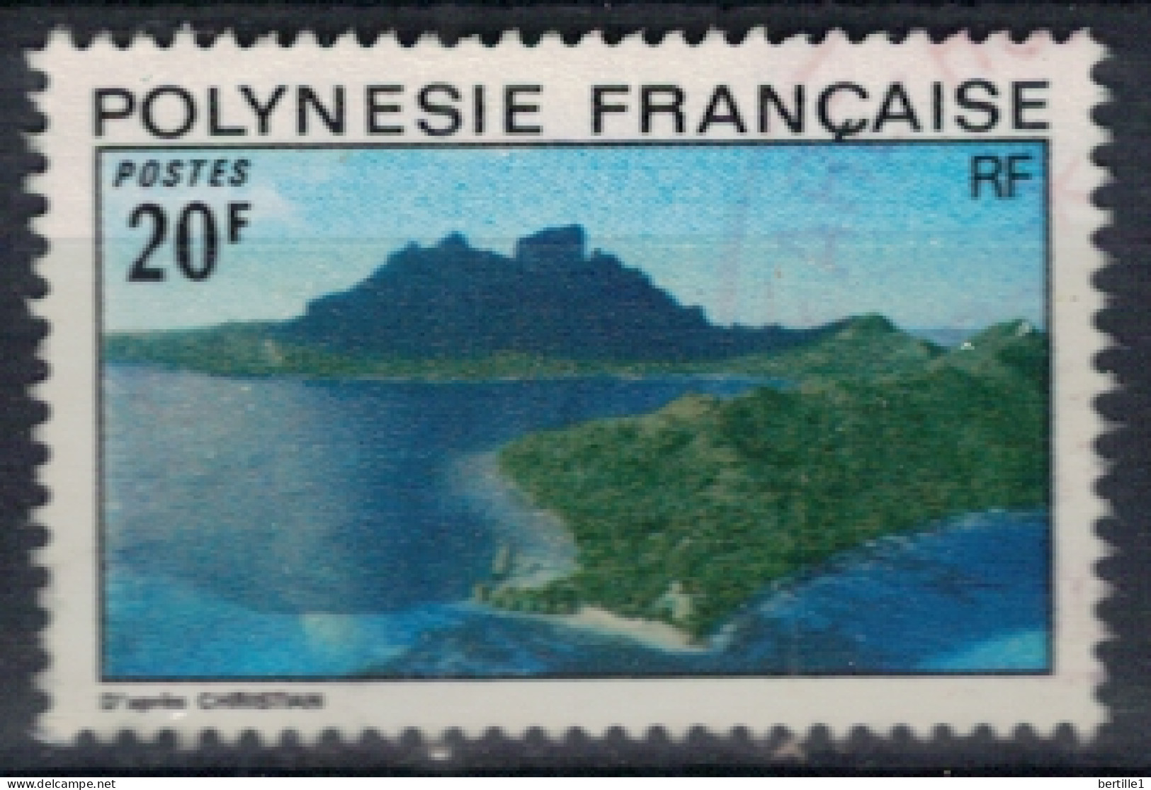 POLYNESIE FRANCAISE             N°  YVERT  102  ( 4 )  OBLITERE    ( OB 11/ 32 ) - Gebraucht